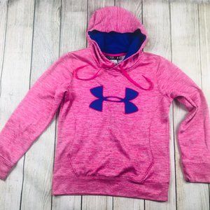 Under Armour Pink Pullover Hoodie Size XS